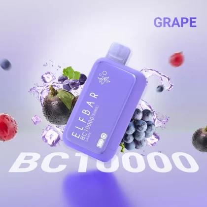 ELFBAR Disposable Vape BC10000 Grape Ice