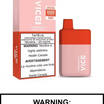 Strawberry Ice by Vice Box Disposable Vape