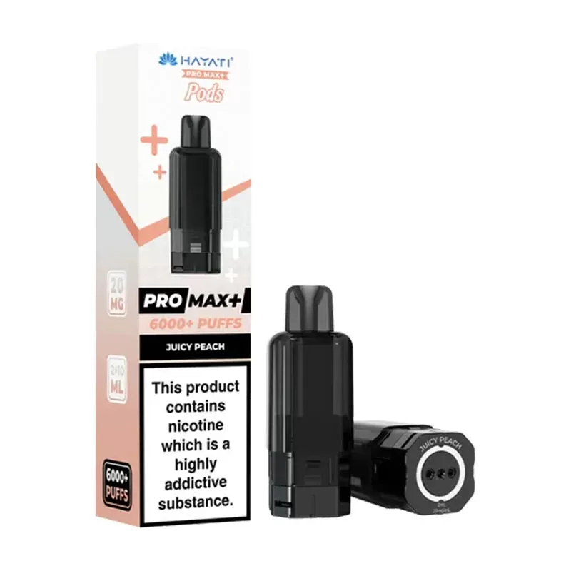 Hayati Pro Max Plus 6K Replacement Pods - Blue Razz Pineapple