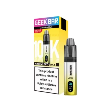 Geek Bar Hagimi Pro Max 10K Prefilled Pod Kit Lemon & Lime - 20mg