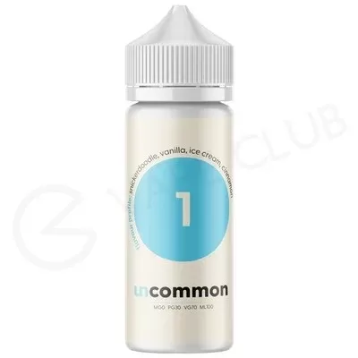 Uncommon 1 Shortfill E-Liquid by Supergood 100ml