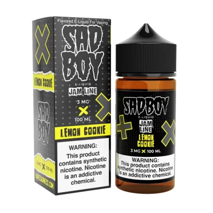 SADBOY E-Liquid - Lemon Cookie 100ML - Jam Line Series - 0MG