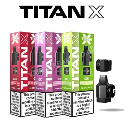 Titan X Refill Pods - Vapestreams Co