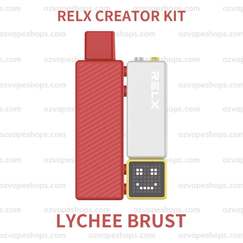 RELX Creator Device+Pod – Lychee Burst - Ozvapeone (D01EA7)