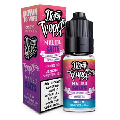 Doozy Tropix Malibu Nic Salt E-Liquid - 20mg