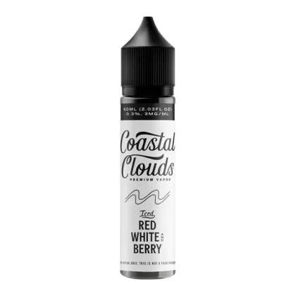 Red White & Berry Iced Coastal Clouds E-Juice - Site#VAP~Nicotine#3mg>6mg~Size#Single