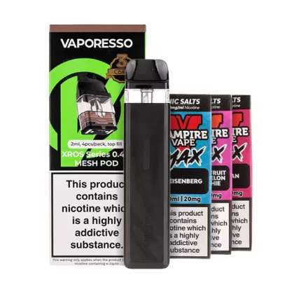 Vaporesso XROS 6 Mini Pod Kit Bundle - Jelly Blue / 0.8ohm