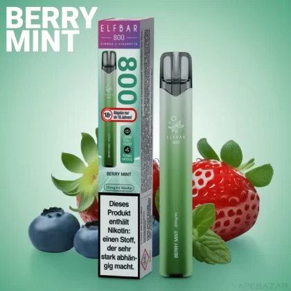 Elf Bar 800 – Berry Mint - Elf Bar / ca. 800 / 550 mAh / 20mg/ml