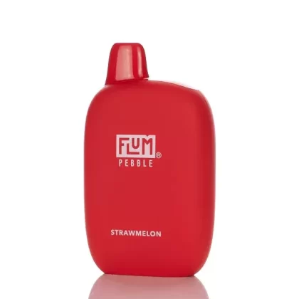 Strawmelon Flum Pebble 6000 Puffs Rechargeable Disposable Vape 14ML - Ejuicewarehouse