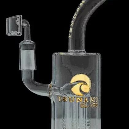 Tsunami 9″ Tree Rig - Color#Amber>Green>Blue