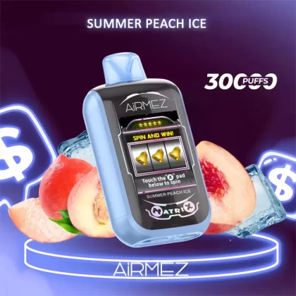 Airmez Matrix Pro 30000 Puffs – Summer Peach Ice - Ozvapeone (B6C659)