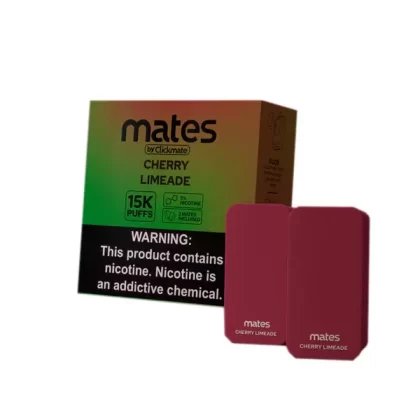 Cherry Limeade – 7 Daze Clickmate 7500 Puffs Pod Disposable Vape 5% - Vapebazaar Pk