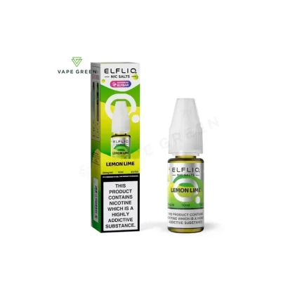 Lemon Lime Nic Salt E-Liquid by Elf Bar Elfliq - Eliquidsupply