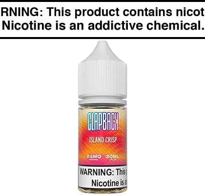 ISLAND CRISP BY CLAP BACK SALTS 30ML - Vapejuice