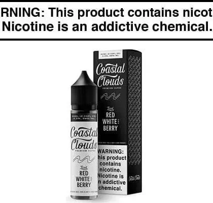 RED WHITE AND BERRY BY COASTAL CLOUDS 60ML - Vapejuice