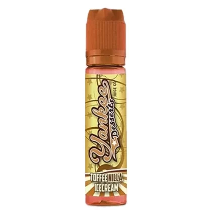 TOFFEE NILLA ICE CREAM E LIQUID BY YANKEE JUICE CO – DESSERTS 50ML 70VG