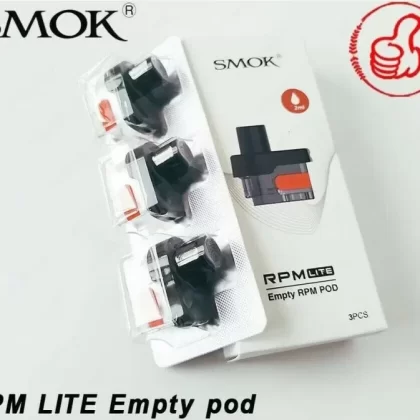 Smok RPM Lite 40W kit Replacement Empty RPM Pods | 3x | 2ML-TPD | 1250mAh
