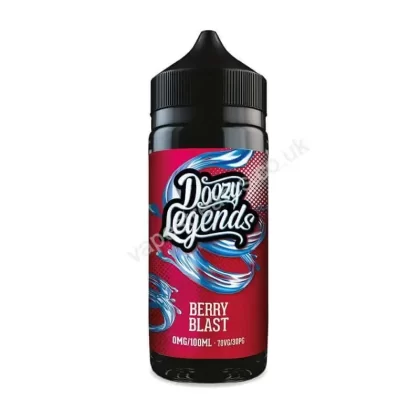 Doozy Legends Berry Blast E-Liquid Shortfill - Vapestreams Co