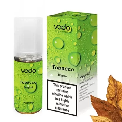 Tobacco E-Liquid 10ml by Vado