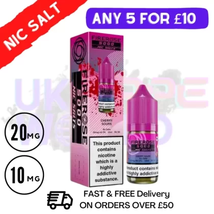 Cherry Sours – Firerose 10ML Nic Salt
