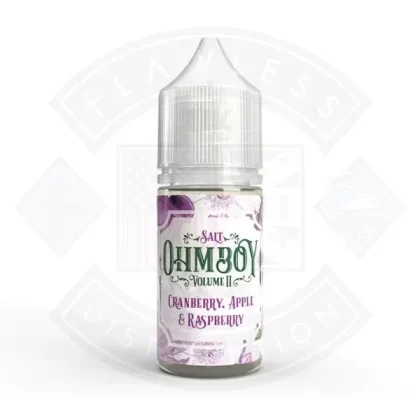 Ohm Boy – Volume II – Cranberry, Apple & Raspberry 10ml Salt