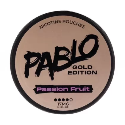 Passion Fruit Gold Edition Nicotine Pouches by Pablo - Ecigdepot