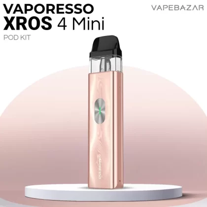 Vaporesso XROS 4 Mini Kit – Champagne Gold - Vaporesso / Pod Kit / 1000 mAh / max. 30 Watt / USB-C / 3 ml