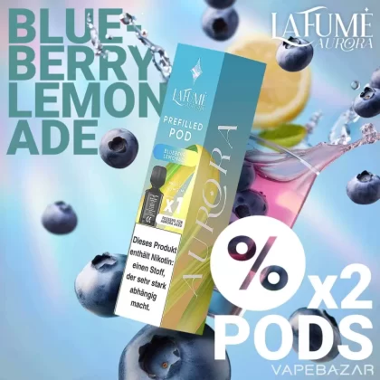 La Fume Aurora Podsystem – Blueberry Lemonade 2er Pack