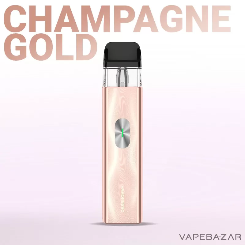 Vaporesso XROS 4 Mini Kit – Champagne Gold - Vaporesso / Pod Kit / 1000 mAh / max. 30 Watt / USB-C / 3 ml - Image 2