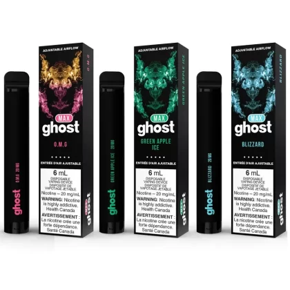 GHOST MAX DISPOSABLE BOLD 50 -2000 Puffs