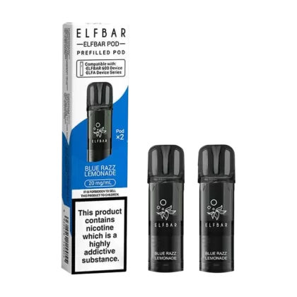 Blue Razz Lemonade Elfbar 600 Pods - Ecigwizard