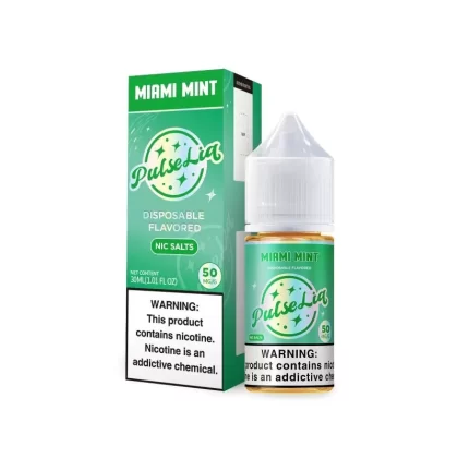 Geek Bar Pulse Liq Nic Salt - Miami Mint - 30ML E-Liquid