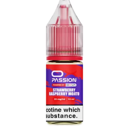 Strawberry Raspberry Mojito OX Passion Nic Salt E-Liquid by OXVA - 10ml