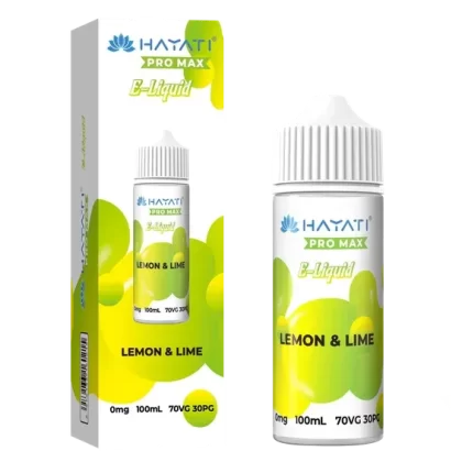 LEMON LIME BY HAYATI PRO MAX E LIQUID 100ML 70VG