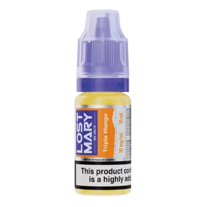 Triple Mango Nic Salt E-Liquid by Lost Mary (10ml) - 5mg