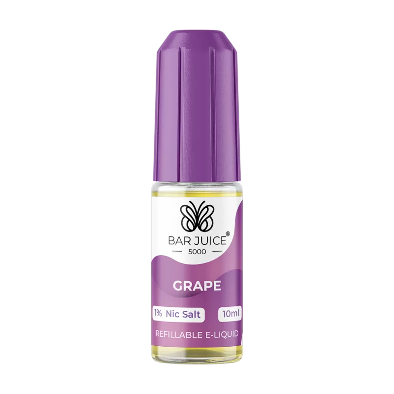 Grape Nic Salt by Bar Juice 5000 - 10mg - Vape Product