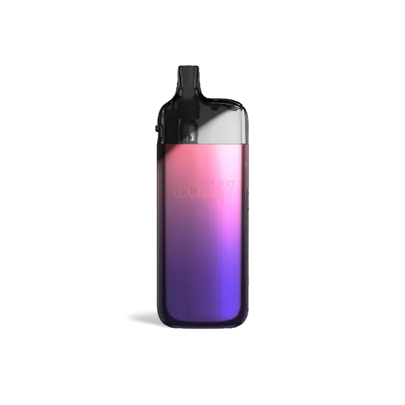 Smok Tech247 Pod Kit - Black, Blue Gradient (2EE5EB) - Image 3