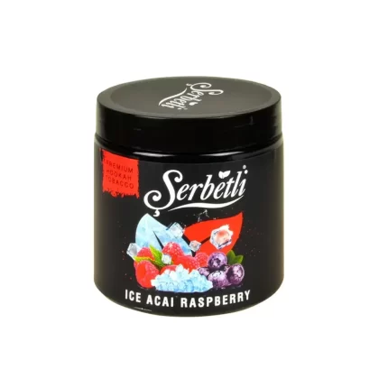 Serbetli Premium Hookah Tobacco Ice Acai Raspberry
