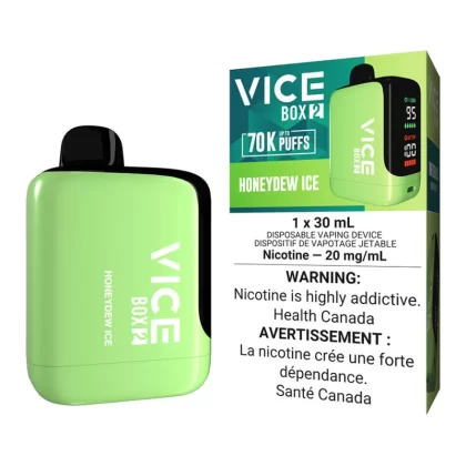 Vice Box 2 Disposable Vape Device - Honeydew Ice - 20mg/ml