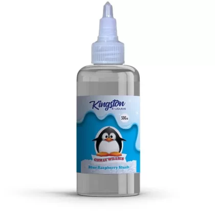 KINGSTON CHILLY WILLIES BLUE RASPBERRY SLUSH 500ML SHORTFILL E-LIQUID