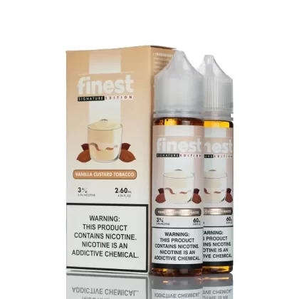 The Finest E-Liquid - Signature Edition - Vanilla Custard Tobacco - 120ml (DISCONTINUED) - 3mg