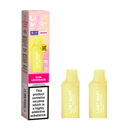 Pink Lemonade Lost Mary BM600 Pods - Vapeshop Co