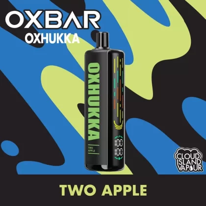 Oxbar Oxhukka Disposable Vape – Two Apple