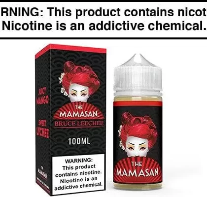 BRUCE LEECHEE BY THE MAMASAN 100ML - Vapejuice
