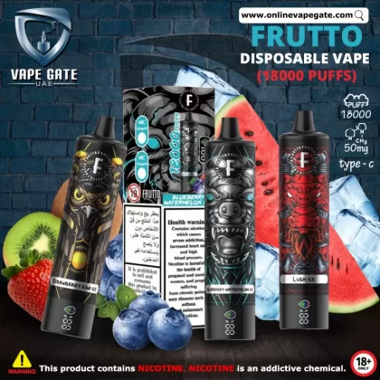FRUTTO Disposable Vape (18000 Puffs) - 50 mg /