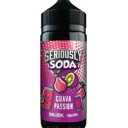 DOOZY SERIOUSLY SODA GUAVA PASSION 100ML SHORTFILL E-LIQUID