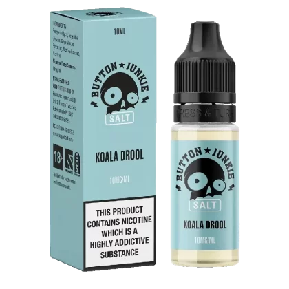Button Junkie Koala Drool Nic Salt – 10ml - Strength#10MG>20MG