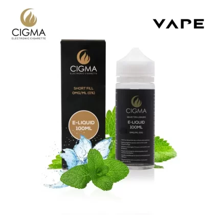 Cigma e-Liquid – Strong Mint 0mg 100ml Shortfill | Cigee