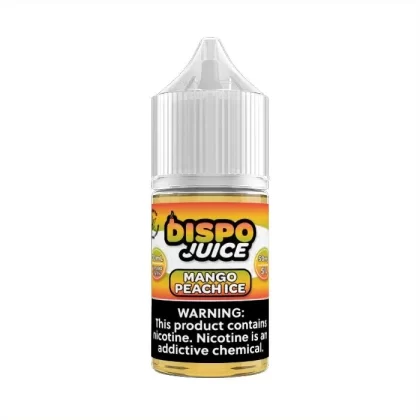 Dispo Juice – Mango Peach Ice – 30mL - Nicotine Salt (mg)#30 mg>50 mg