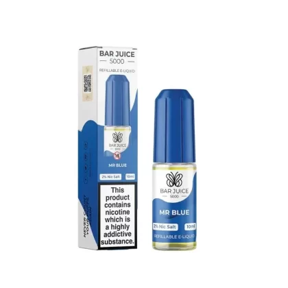 Mr Blue Nic Salt E Liquid by Bar Juice
